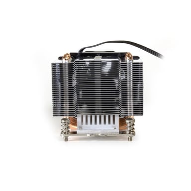 Inter-Tech A-24 Processeur Cooler 6 cm Aluminio, Negro