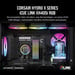 Corsair XH405i Procesador Kit de refrigeración líquida Negro