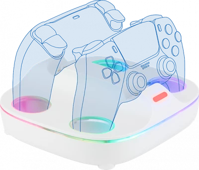 Konix 61889000107 Accessoire de manette de jeux Socle de chargement - Neuf