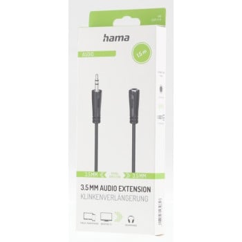 Hama 00205119 cavo audio 1,5 m 3,5 mm nero