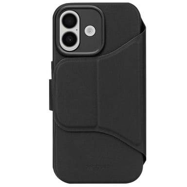 Decoded Funda Folio para iPhone 17 de Silicona Texturizada con Carcasa Desmontable Negro