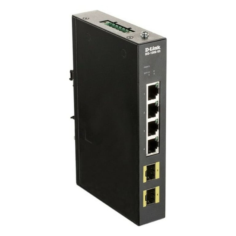 D Link 4 PORT GB INDUSTRIAL SWITCH - vue 3