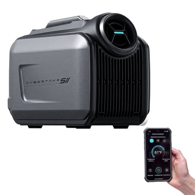 CYBERTAKE S2 Pro Climatiseur Portable 5100 BTU Chauffage 6100 BTU