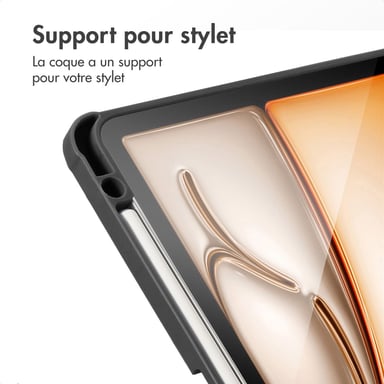 imoshion Coque tablette Origami pour Apple iPad Pro 13 (2025) M5 / (2024) M4 - Noir