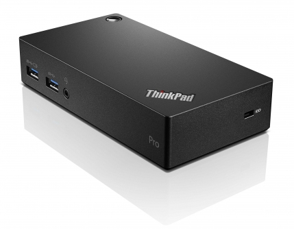Lenovo ThinkPad USB 3.0 Pro Dock Cablato 3.2 Gen 1 [3.1 1] Type-A Nero (ThinkPad - Wired Black Switerland Warranty: 12M) [40A70045SW]