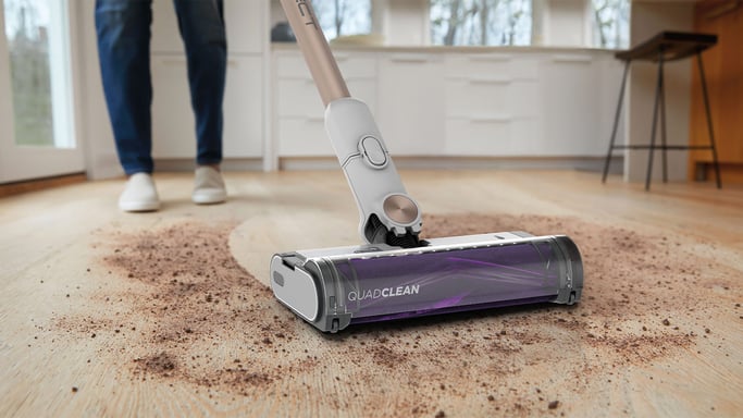 Shark IW3612EU aspiradora de pie y escoba eléctrica Aspiradora escoba Batería Secar Sin bolsa 0,42 L 240 W Blanco