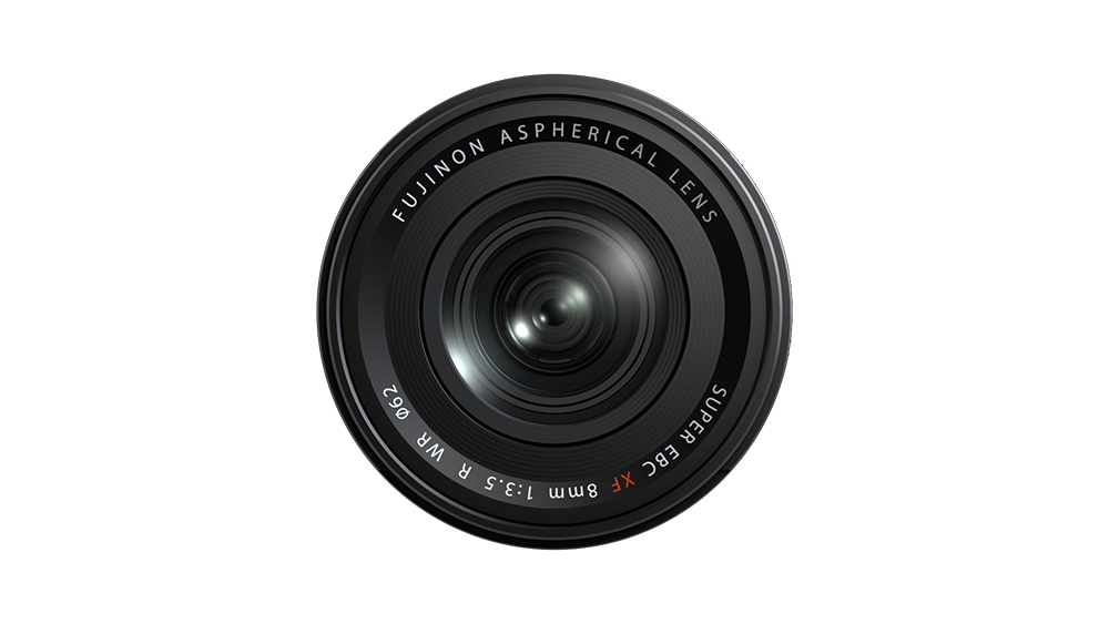 Objectif hybride Fujifilm XF 8mm f3 5 R WR - vue 2