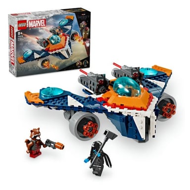 76278 Pájaro de guerra de Rocket LEGO Marvel Super Heroes: Icónico avión de combate