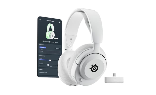 Steelseries Arctis Nova 5X Wireless Casque Sans fil Arceau Jouer USB Type-C Bluetooth Blanc