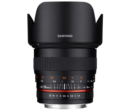 Samyang 50mm F1.4 AS UMC SLR Negro
