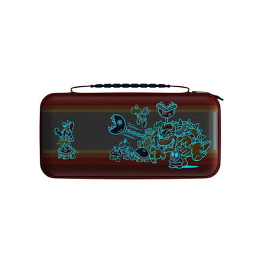 Housse de transport Turtle Beach PlayTrek Koopa Troop pour Nintendo Switch 2 Nintendo Switch/OLED, EVA moulé et PU, fermeture zippée, poignée, multicolore