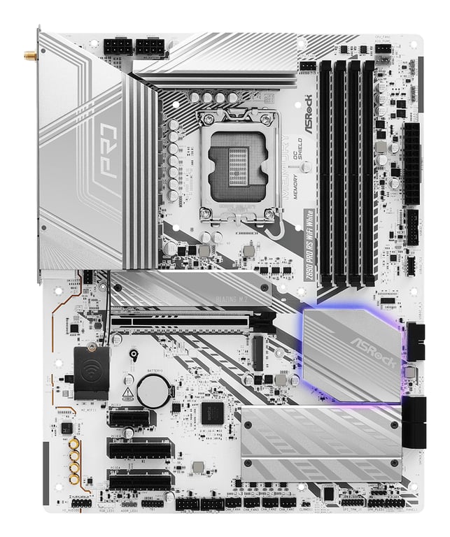 ASRock Z890 Pro RS WiFi Race Sport Edition - vue 3