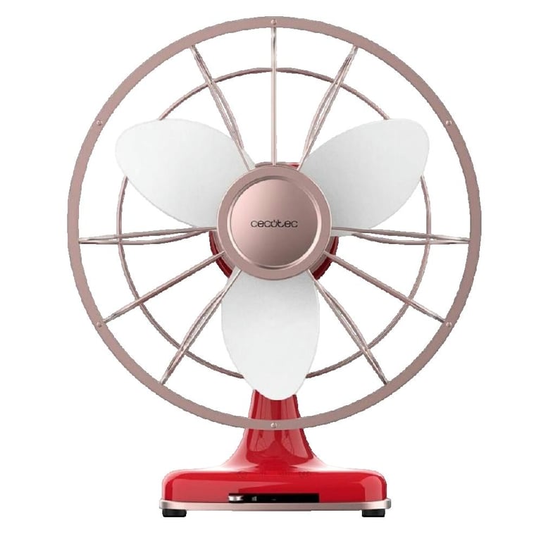 Ventilateur de bureau Cecotec EnergySilence 1090 30 cm Rouge - Neuf