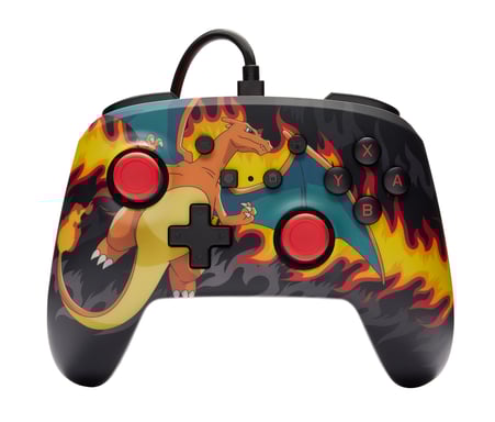 PowerA NSGP0283-01 accessoire de jeux vidéo Multicolore USB Manette de jeu Analogique/Numérique Nintendo Switch, Nintendo Switch OLED