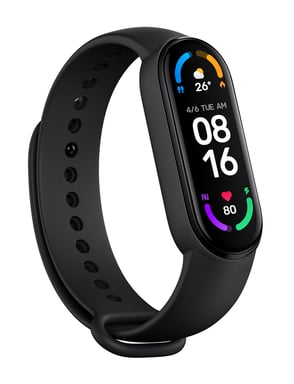 Xiaomi Mi Smart Band 6 AMOLED Fascia da braccio per il monitoraggio dell'attività 3,96 cm (1.56'') Nero