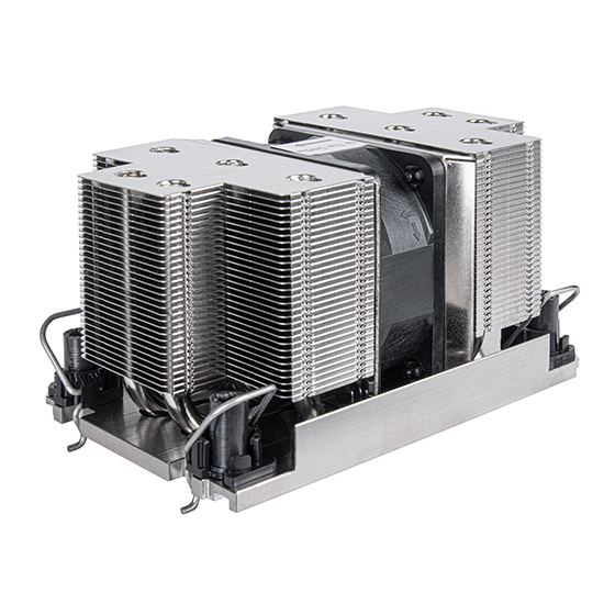 Silverstone SST XE02 4677 système de refroidissement d'ordinateur Processeur Refroidisseur d'air 6 cm 1 pièce Neuf