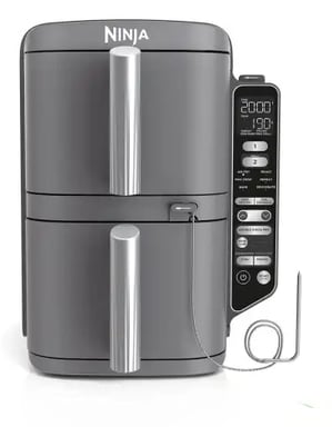 Ninja SL451EU Dual Fryer 9,5 L Autonomo 2470 W Friggitrice ad aria calda Nero