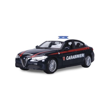 BBURAGO Alfa Romeo Giulia Carabinieri 1/24 Modèle réduit de voiture de police Pré-assemblé 1:24