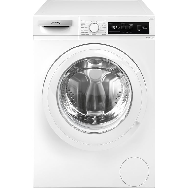 Lave linge SMEG LB1T80IT 8kg A+++ 1000 Toursmin - vue 3