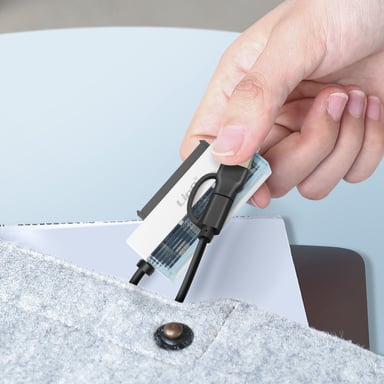 Adattatore da USB e USB-C verso SATA 2,5'' trasferimento dati 5 Gbit/s