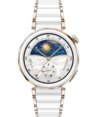 Huawei WATCH GT5 Pro 42mm 3,35 cm (1.32'') AMOLED Digital 466 x 466 Pixeles Blanco GPS (satélite)