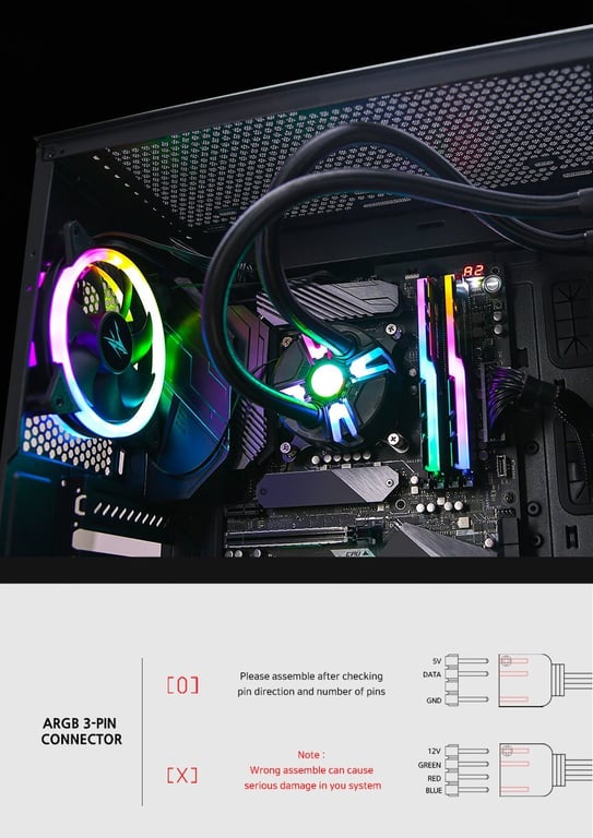 ZALMAN Kit Watercooling AIO Reserator5 Z RGB 360mm Neuf