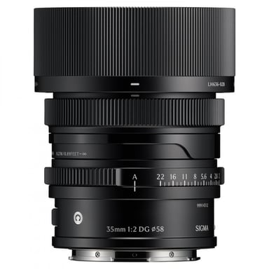 SIGMA Objectif 35mm f/2 DG Noir Contemporary compatible avec Sony E