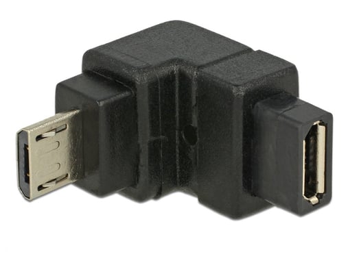 DeLOCK USB2.0Micro-B/USB2.0Micro-B Nero (Delock - USB-adapter - Micro-USB Type)