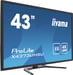 iiyama ProLite X4373UHSU-B1 108 cm (42,5'') 3840 x 2160 píxeles 4K Ultra HD Flat Panel PC Monitor Negro