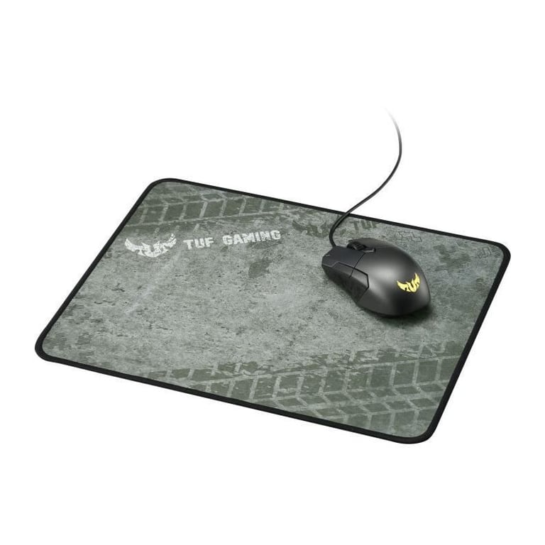 Tapis de ASUS TUF Gaming P3 Revêtement tissu Bords anti effilochements Base antidérapante Style industriel - vue 3