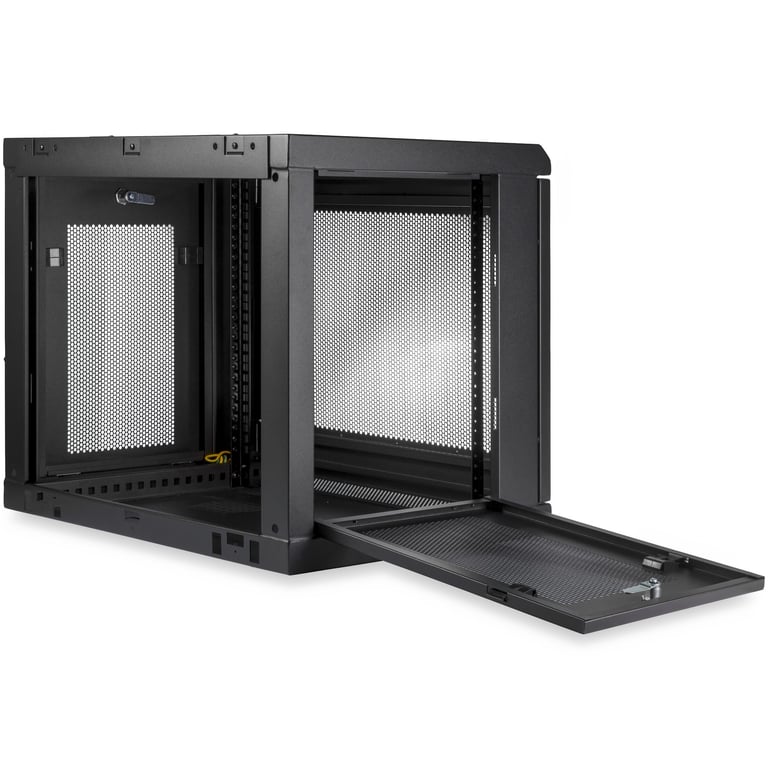 StarTech.com Armoire Réseau Murale 9U à 2 Montants avec Étagère 1U Baie Serveur Murale 19 pour DonnéesRéseauAVÉlectroniqueÉquipement IT Petite Armoire Rack Ventilée Neuf - vue 2