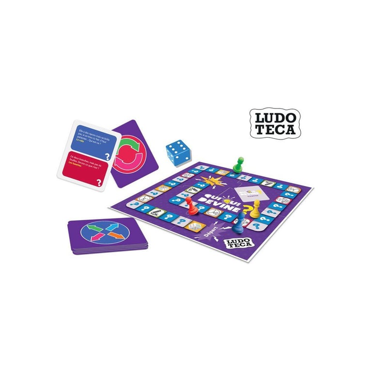 Jeu De Devinettes Lisciani Giochi – Qui Qui Devine? 2 À 4 Joueurs Dès 6 Ans - vue 3