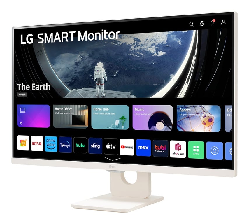 LG 27SR50F-W écran plat de PC 68,6 cm (27 ) 1920 x 1080 pixels Full HD LED Blanc - Neuf