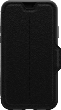 Cuero Reforzado Strada Negro para iPhone 11 Otterbox