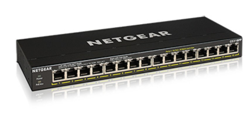 Netgear GS316PP - vue 3