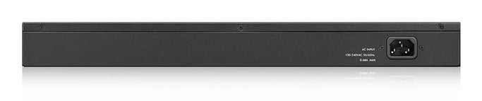 Zyxel GS1900-48HPv2 Géré L2 Gigabit Ethernet (10/100/1000) Connexion Ethernet, supportant l'alimentation via ce port (PoE) Noir