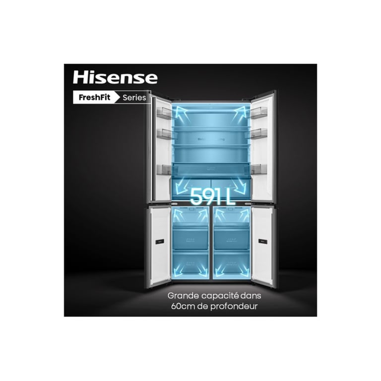 Réfrigérateur portes RQ768N4GBE freshfit - vue 6