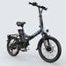 Vélo électrique pliable VARUN C20-1 pour adulte avec moteur 250 W et batterie amovible 48 V 13 Ah