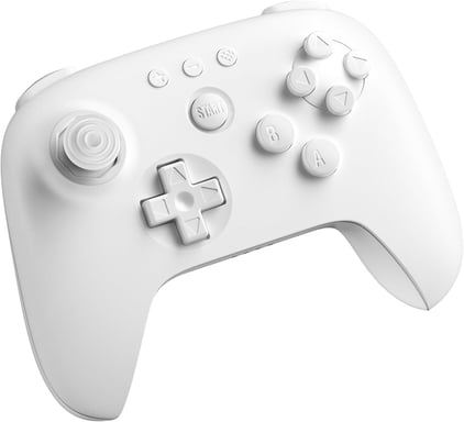 Mando 8BitDo 64 Bluetooth edición blanca - Compatible con Analogue 3D, Switch 1 y 2, PC, Móvil (Copia)