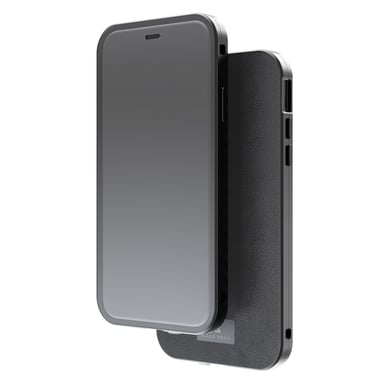 Coque de protection ''360° Glass'' pour Apple iPhone 11, cuir noir