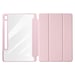 Étui pour Samsung Galaxy Tab S9 FE Support Clavier Vidéo Toby Dux Ducis Rose