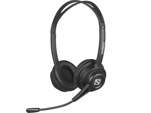 Sandberg 126-43 écouteur/casque Sans fil Arceau Musique/Quotidien Bluetooth Noir