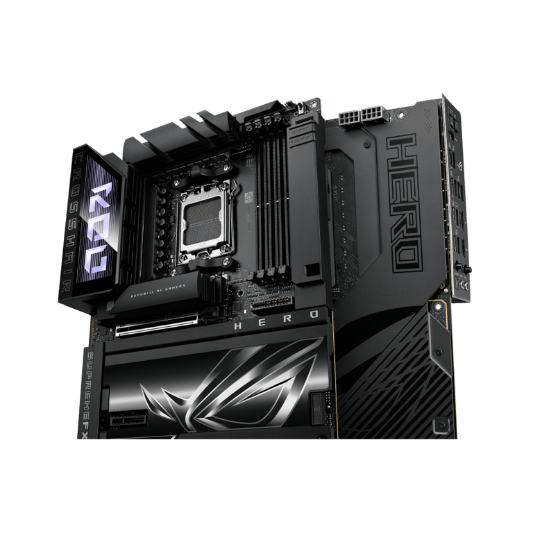 ASUS ROG CROSSHAIR X870E HERO BTF - vue 3