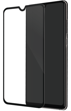 Protector de pantalla de cristal templado (100% cobertura de superficie) para Huawei Mate 20, Negro