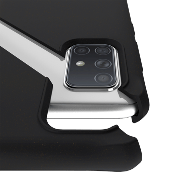 Samsung G A71 Feronia Guscio rinforzato Bio Terra Nero Itskins