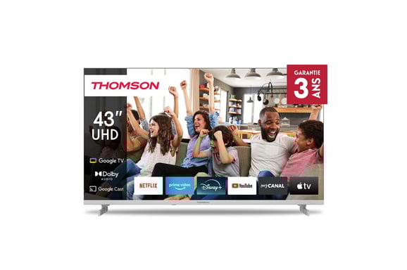 Televisore Thomson UHD da 43 pollici con Google TV