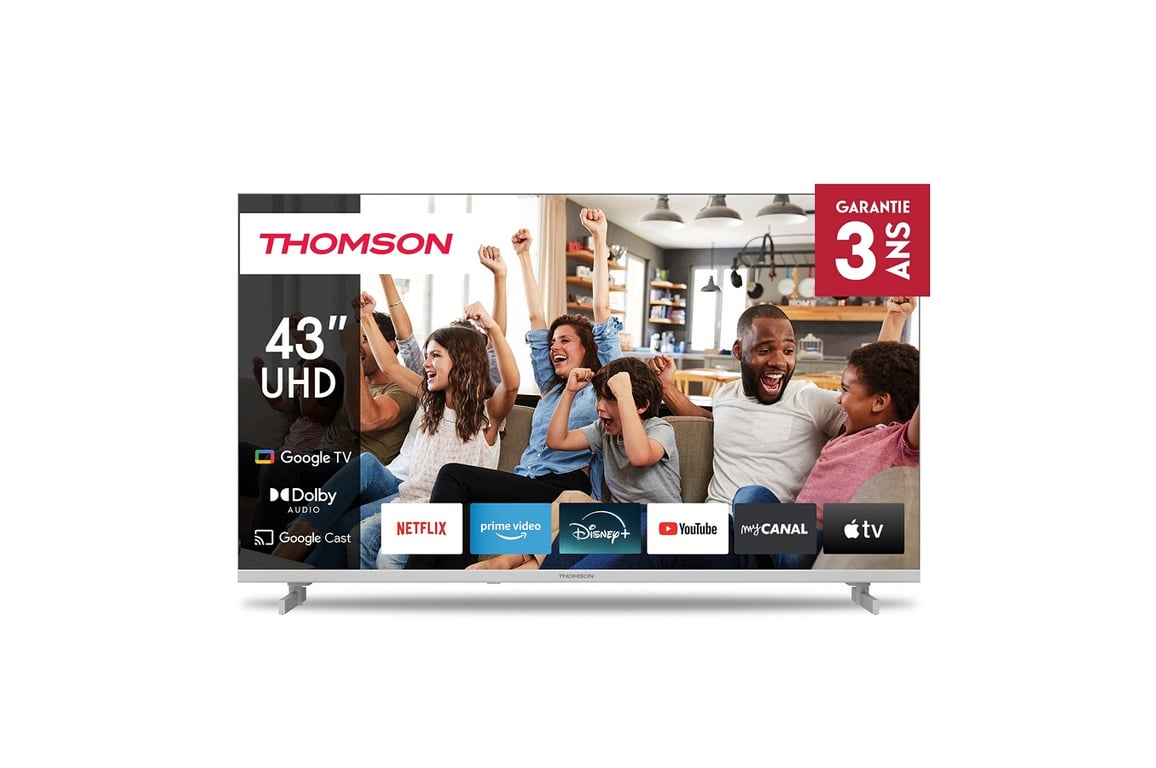 Thomson 43UG4S14W 109 cm 4K UHD - vue 3