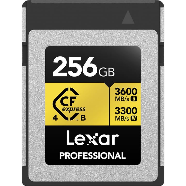 Lexar CFexpress Gold Type B 256 Go Or - vue 4