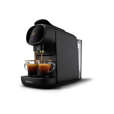 Máquina de Espresso Philips L'OR Barista LM9012 Negra - Doble Espresso, 19 Bares, Compatible con Cápsulas L'OR y Nespresso