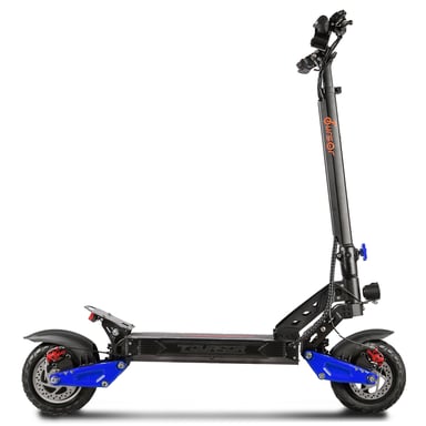 Patinete eléctrico TOURSOR X1 con asiento, batería de 48 V y 16 Ah, neumáticos de 10 pulgadas - azul